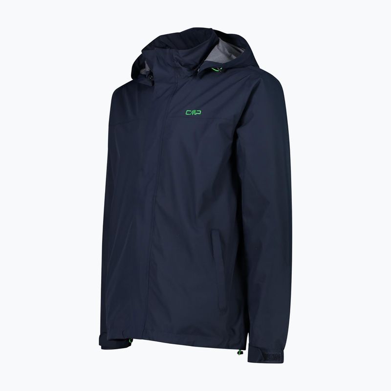 Herren CMP Snaps Regenjacke schwarz 39X7367/N950 7