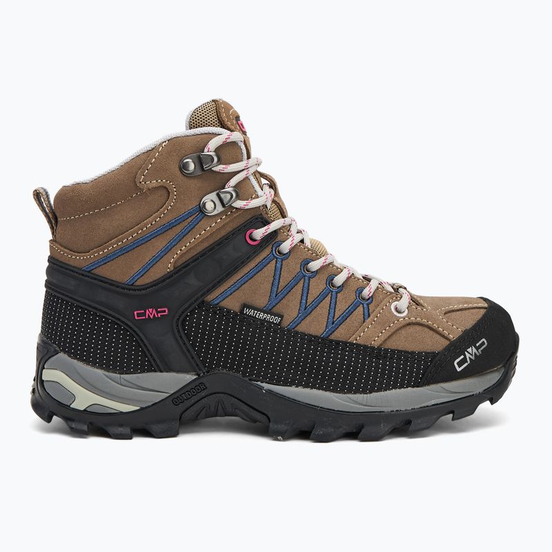 Trekkingschuhe Damen CMP Rigel Mid Wp castoro 2