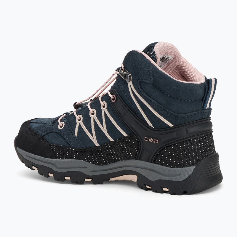 CMP Rigel Mid Wp asphalt/rose Kinder-Trekkingstiefel 3