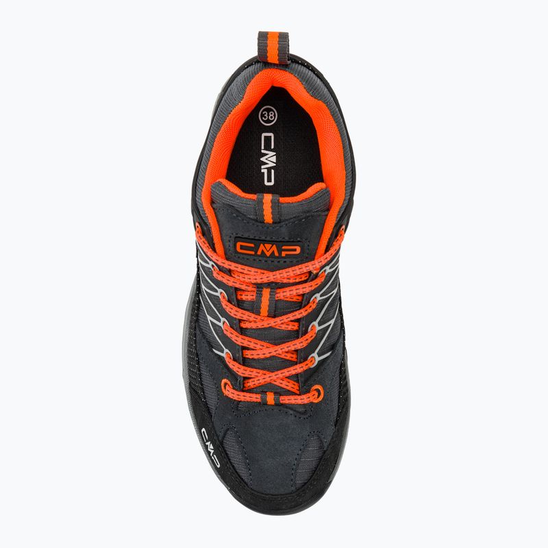 Trekkingschuhe Kinder CMP Rigel Low Wp antracite/flash orange 5