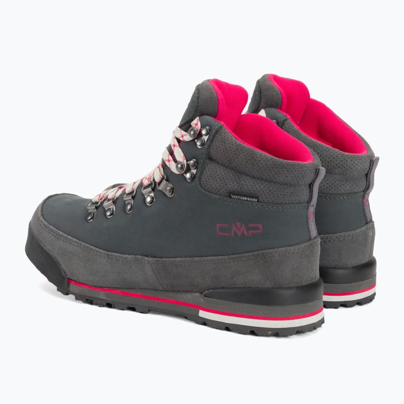 Damen-Trekkingstiefel CMP Heka WP titanio/begonia 3