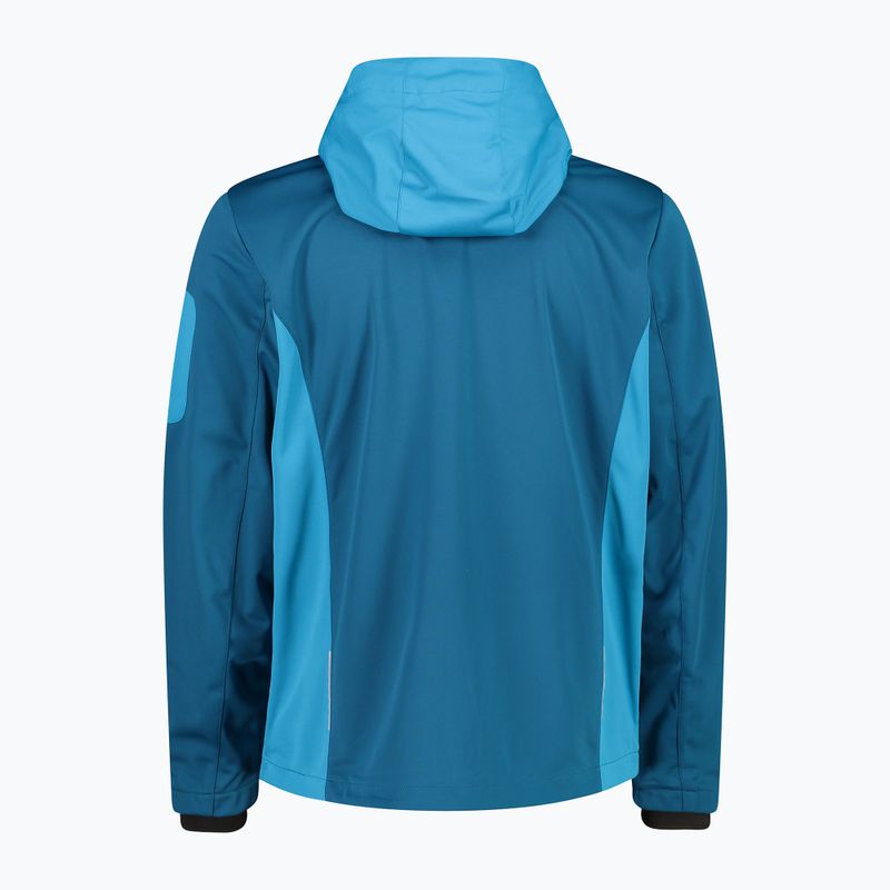 Herren CMP Softshelljacke blau 39A5027/02ML 3