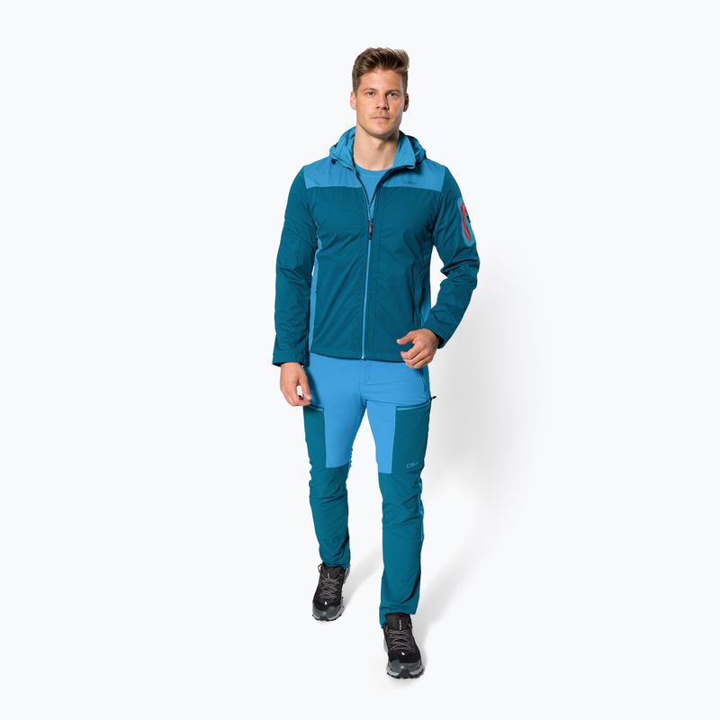 Herren CMP Softshelljacke blau 39A5027/02ML 5
