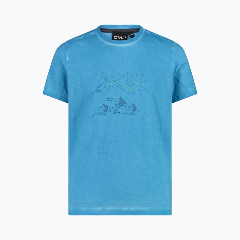 CMP Kinder-Trekking-Shirt blau 39T7544/L854