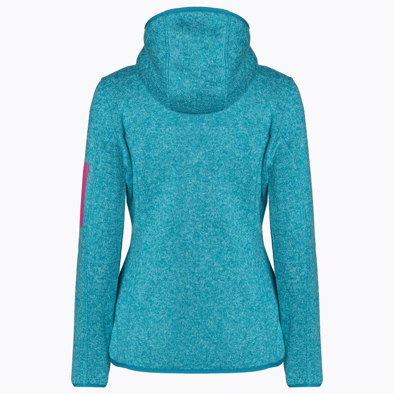 CMP Damen Fleece-Sweatshirt blau 3H19826/04LL 2