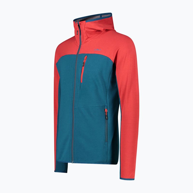 CMP blau/rotes Herren-Trekking-Sweatshirt 31L6327/M916 2