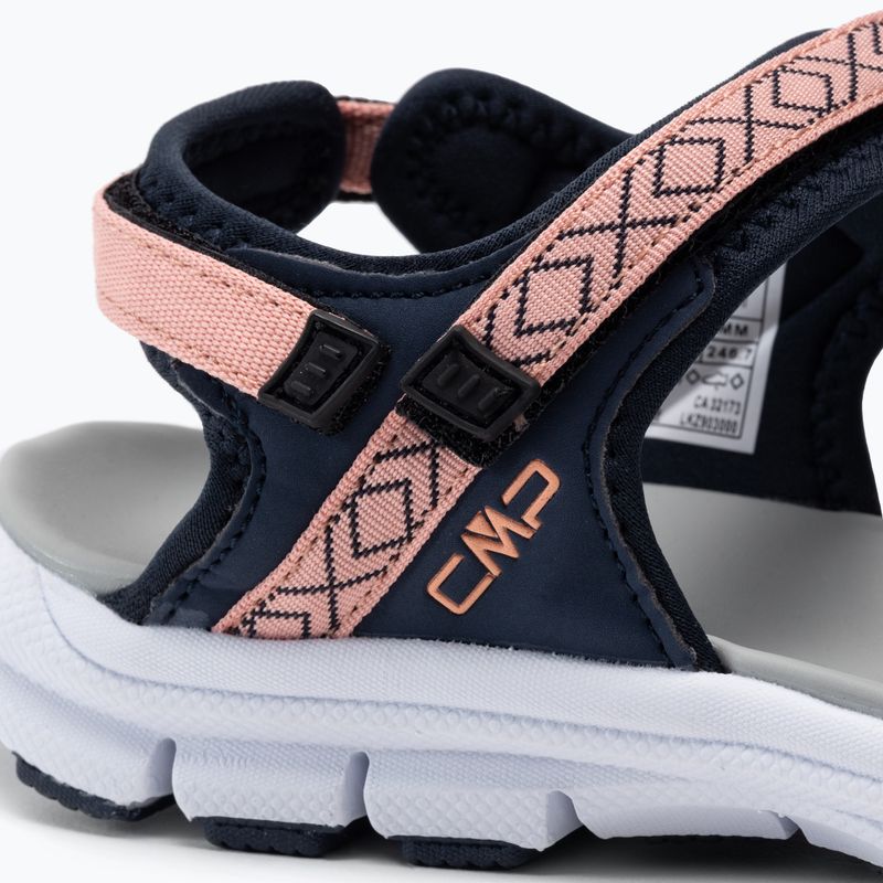 CMP Damen Almaak navy blau und orange Trekking Sandalen 38Q9946/27NL 7