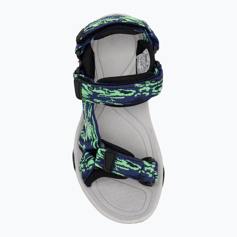 CMP Hamal Kindersandalen b.blau/verde fluo 5