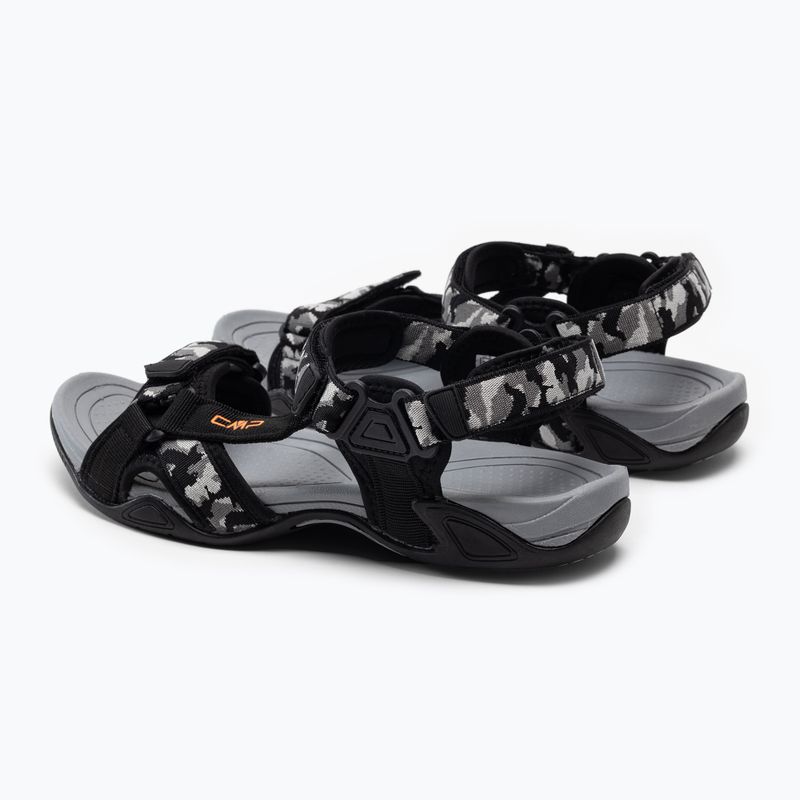 Herren CMP Hamal schwarz/grau Trekkingsandalen 38Q9957/35UL 3