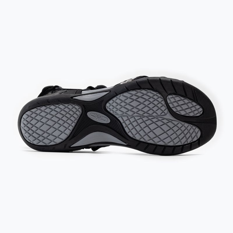Herren CMP Hamal schwarz/grau Trekkingsandalen 38Q9957/35UL 4