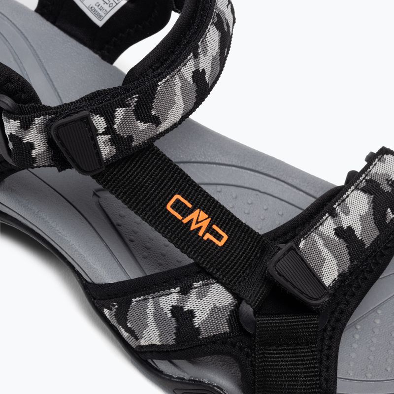 Herren CMP Hamal schwarz/grau Trekkingsandalen 38Q9957/35UL 7