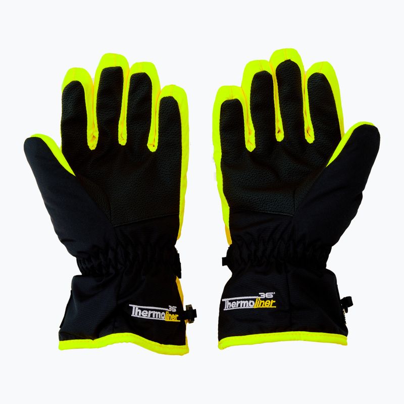 Level Junior Kinder-Skihandschuhe gelb 4152 2