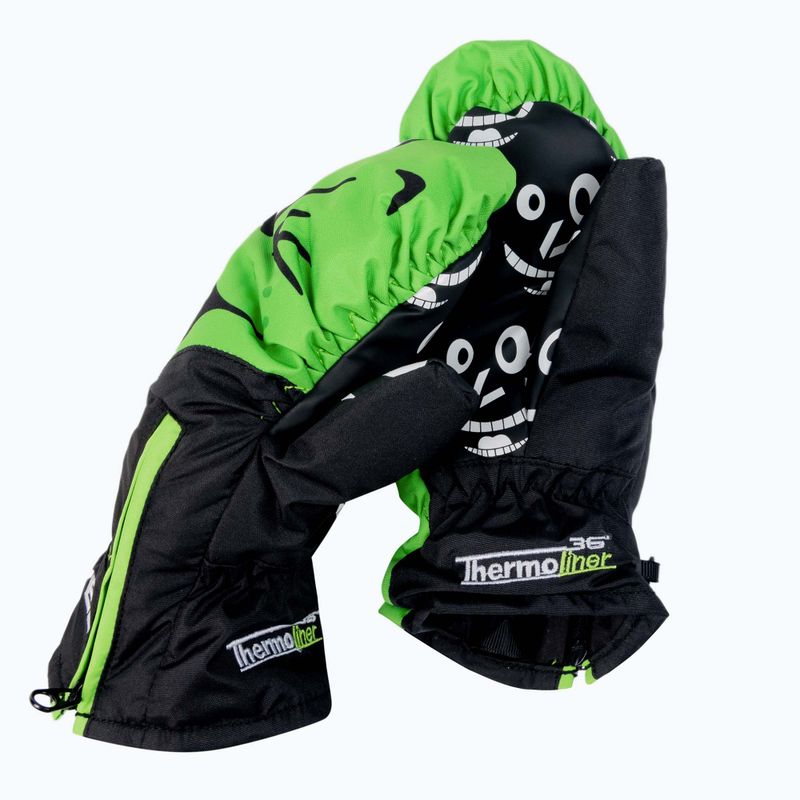 Level Lucky Mitt Kinder Snowboardhandschuhe grün 4146