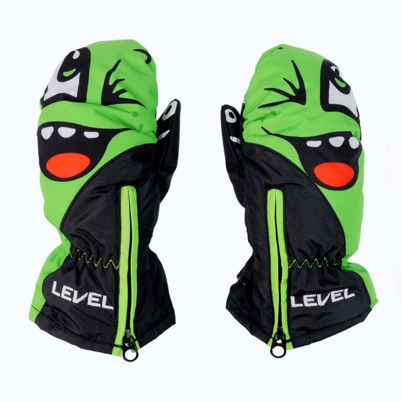 Level Lucky Mitt Kinder Snowboardhandschuhe grün 4146 2