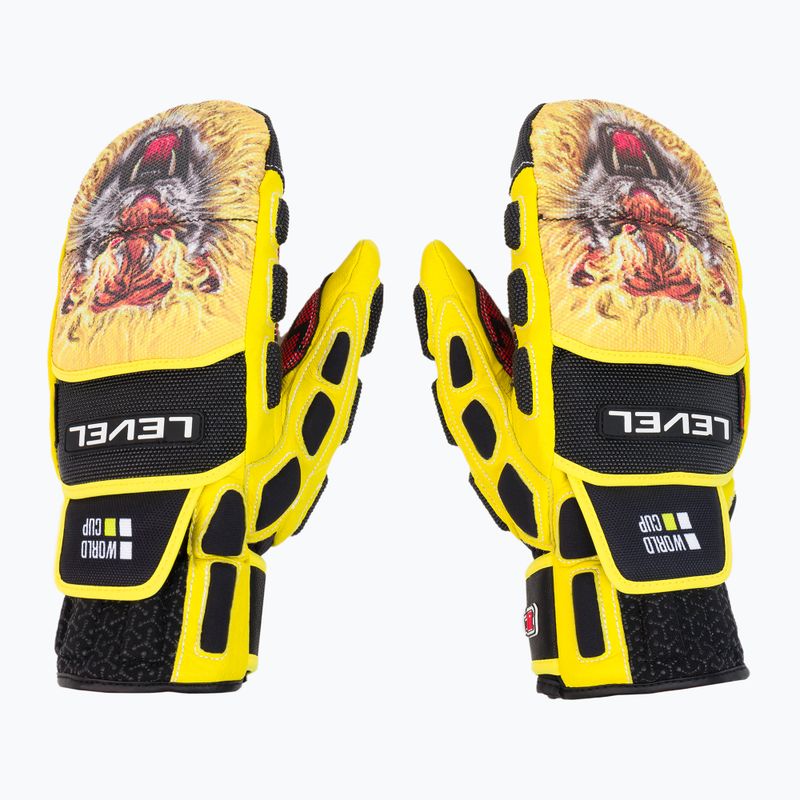 Herren Level Worldcup Cf Mitt Gelb 3009 Skihandschuhe 3