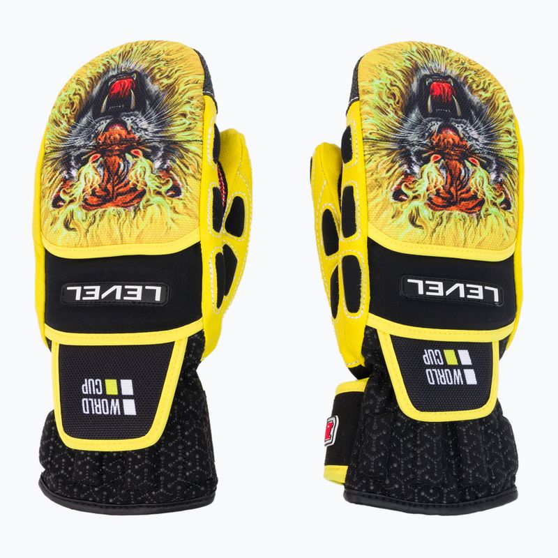 Level Worldcup Jr Cf Mitt Kinder-Skihandschuh gelb 4116 3