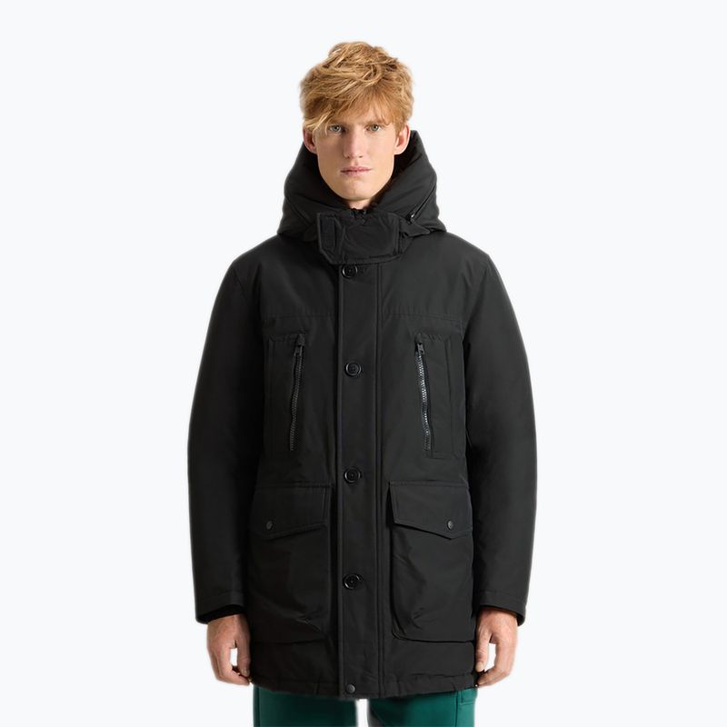 Herren Woolrich Ramar Arctic Parka Jacke schwarz