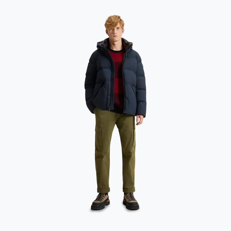 Herren Woolrich Sierra Supreme Down Melton blau Jacke 2