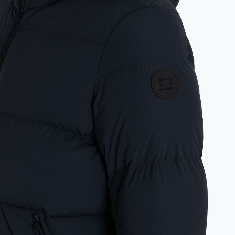 Herren Woolrich Sierra Supreme Down Melton blau Jacke 7