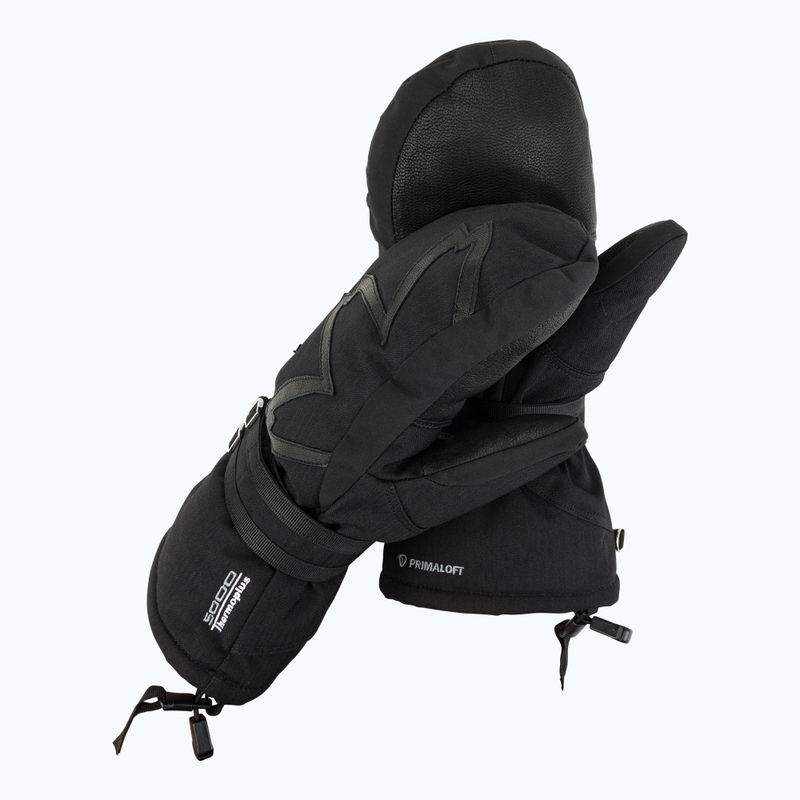 Damen-Skihandschuh Level Oasis Plus Mitt schwarz
