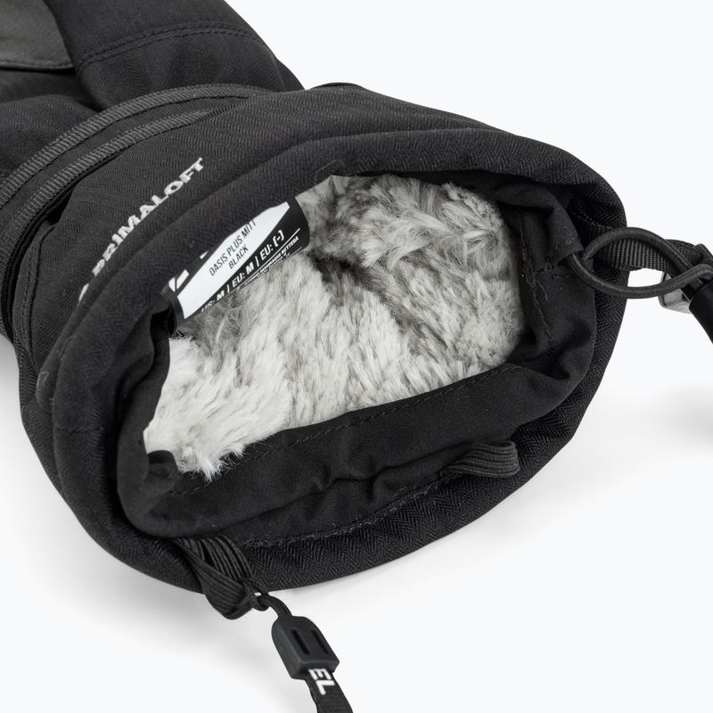 Damen-Skihandschuh Level Oasis Plus Mitt schwarz 6