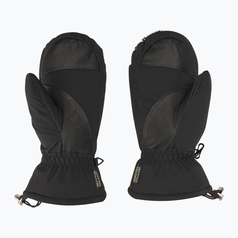 Skihandschuhe Damen Level Mummies Mitt black/white 3
