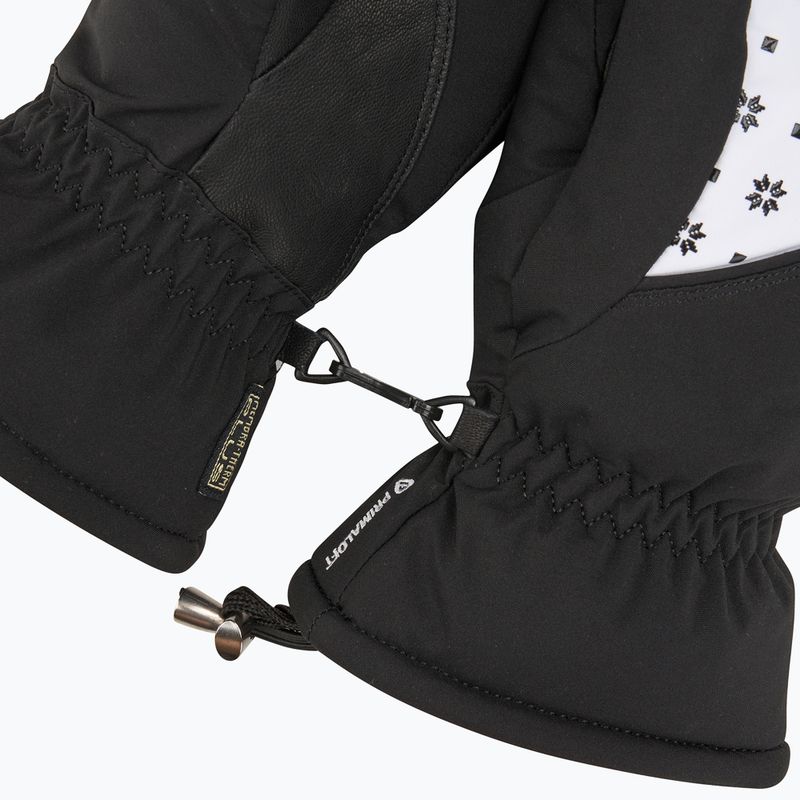 Skihandschuhe Damen Level Mummies Mitt black/white 5