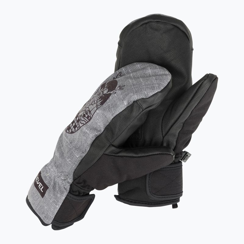 Level Vertigo Pro Mitt dunkler Skihandschuh