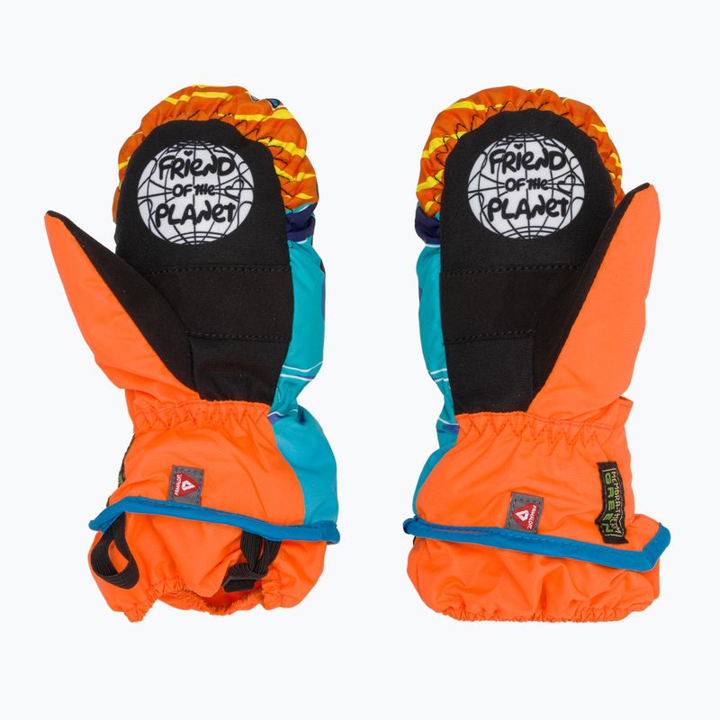 Skihandschuhe Kinder Level Animal orange 3