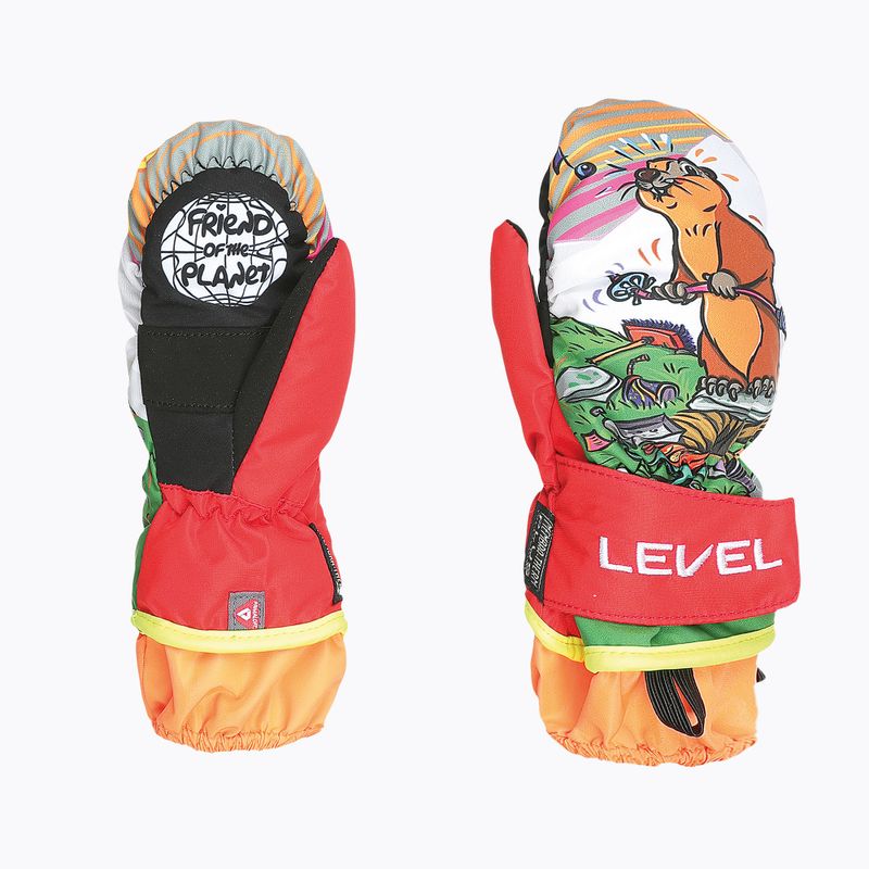 Level Animal pk Regenbogen Kinder-Skihandschuhe 6