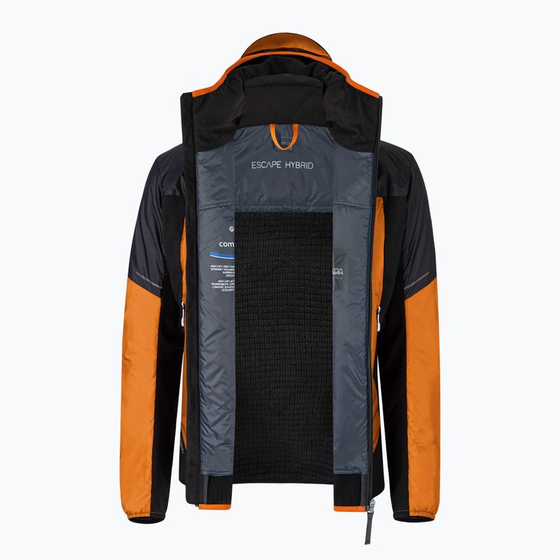 Herren Montura Escape Hybrid Mandarino Jacke 4
