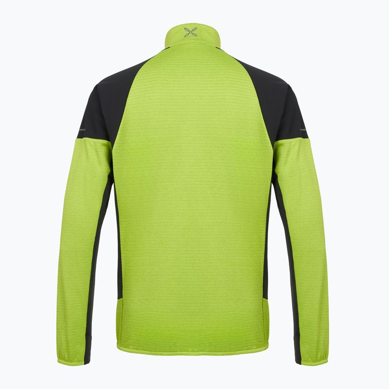 Sweatshrit Hoodie Herren Montura Thermal Grid 2 Maglia lime green 2