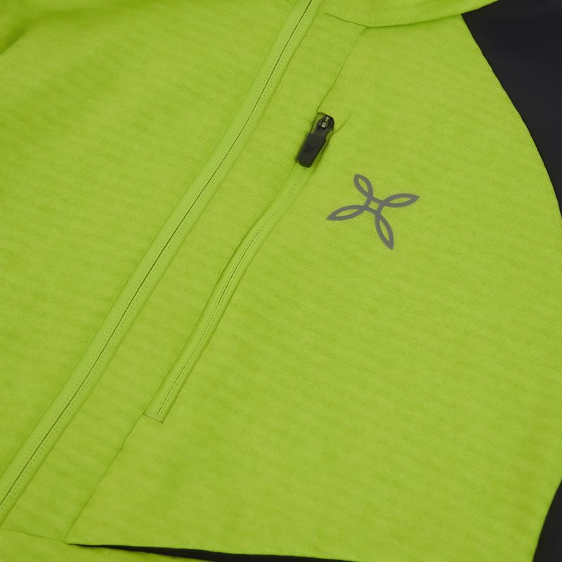 Sweatshrit Hoodie Herren Montura Thermal Grid 2 Maglia lime green 3