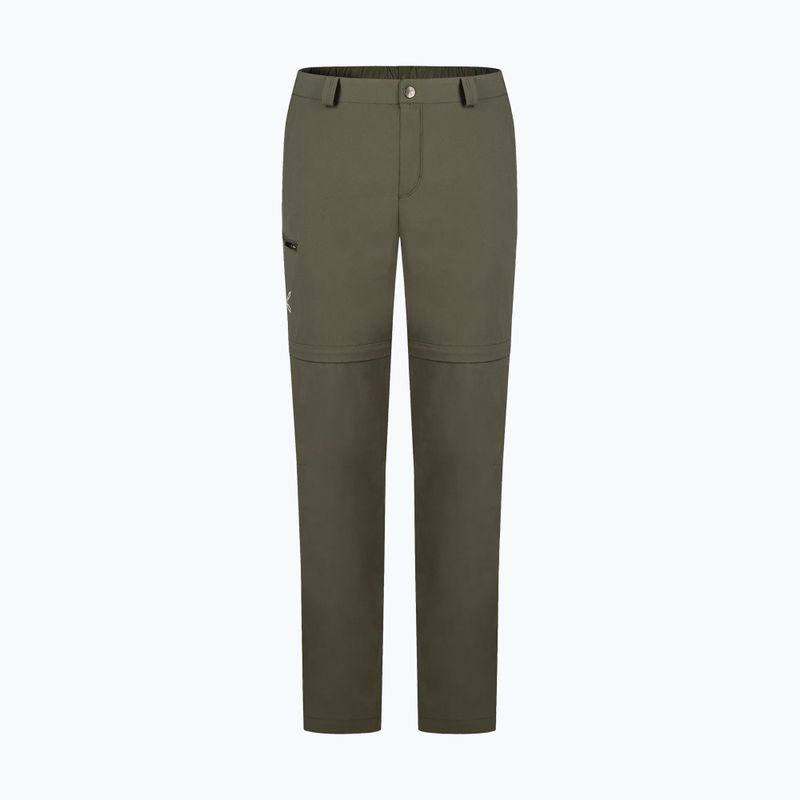 Herren-Trekkinghose Montura Valbruna Zip Off verde salvia