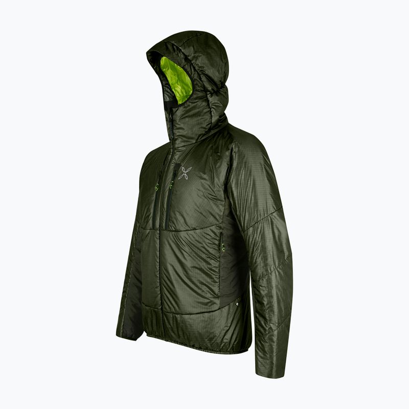 Jacke Herren Montura Force Primaloft sage green/ lime green 3