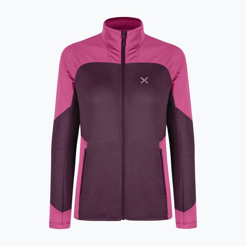 Montura Rise Maglia Damen Sweatshirt vinaccia/baton rouge