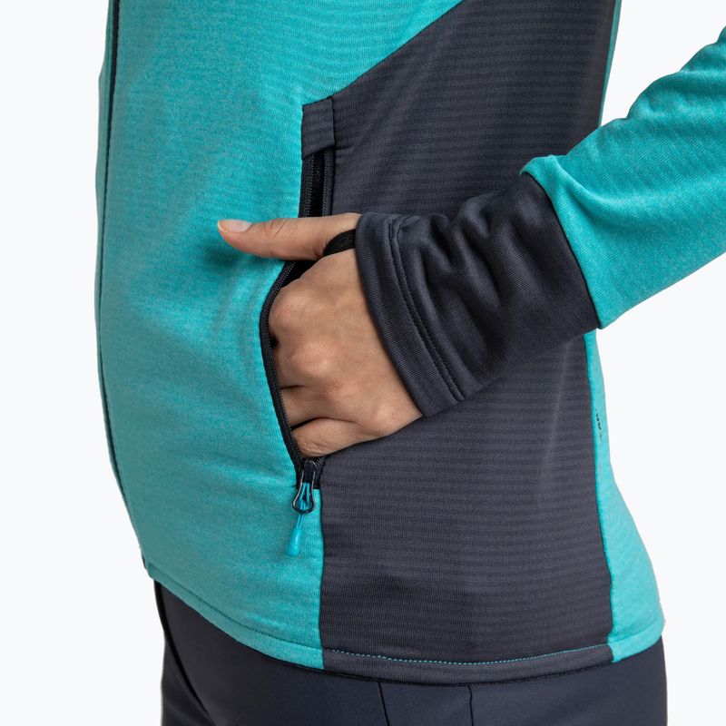 Montura Rise Maglia Damen Sweatshirt türkis/graphitblau 6