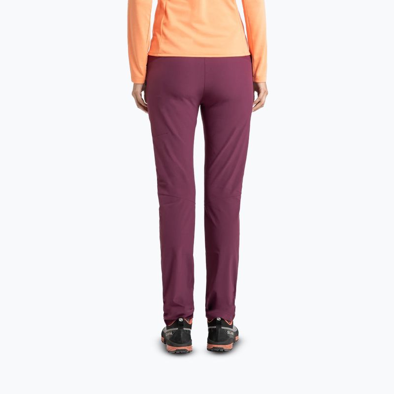 Damen-Trekkinghose Montura Rise vinaccia/baton rouge 2