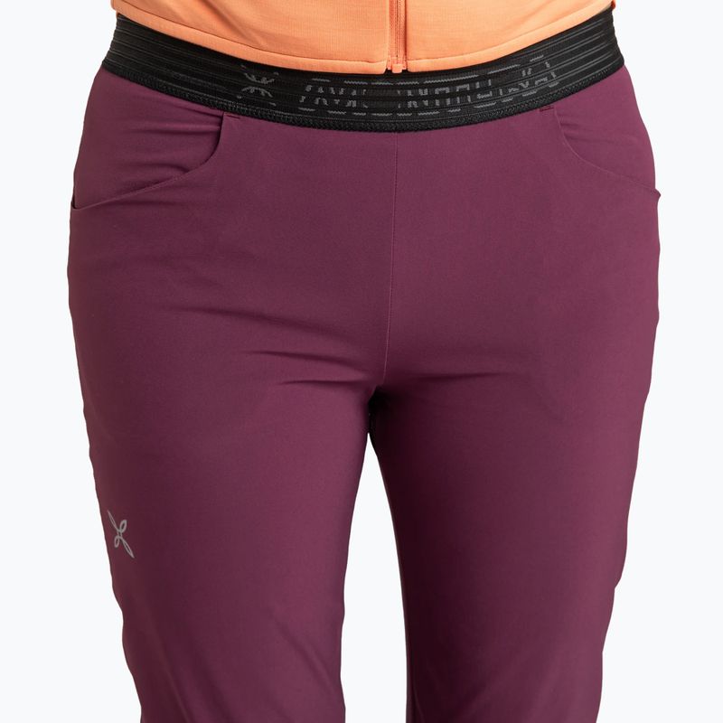 Damen-Trekkinghose Montura Rise vinaccia/baton rouge 4