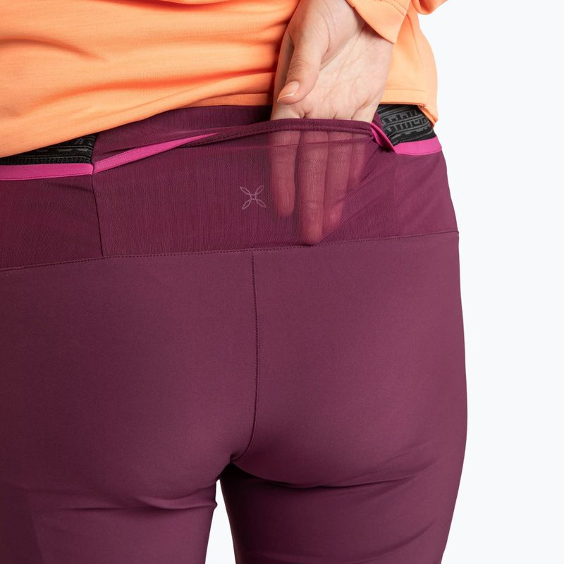 Damen-Trekkinghose Montura Rise vinaccia/baton rouge 5