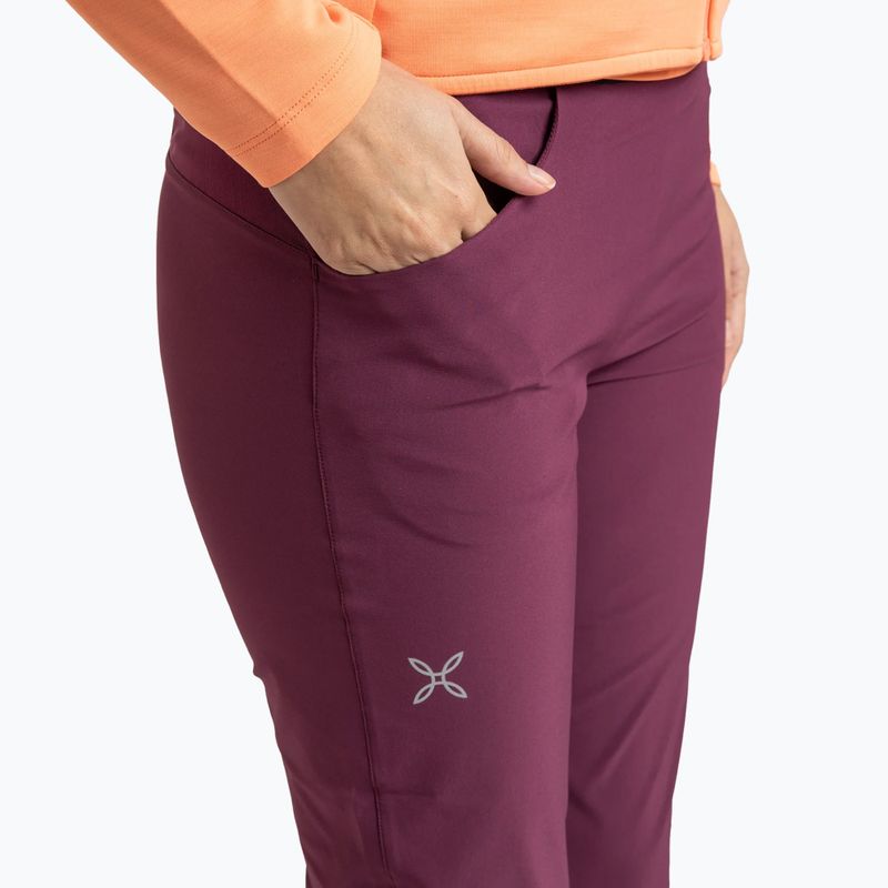 Damen-Trekkinghose Montura Rise vinaccia/baton rouge 6