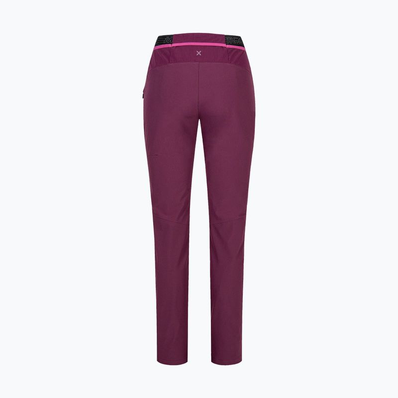Damen-Trekkinghose Montura Rise vinaccia/baton rouge 8