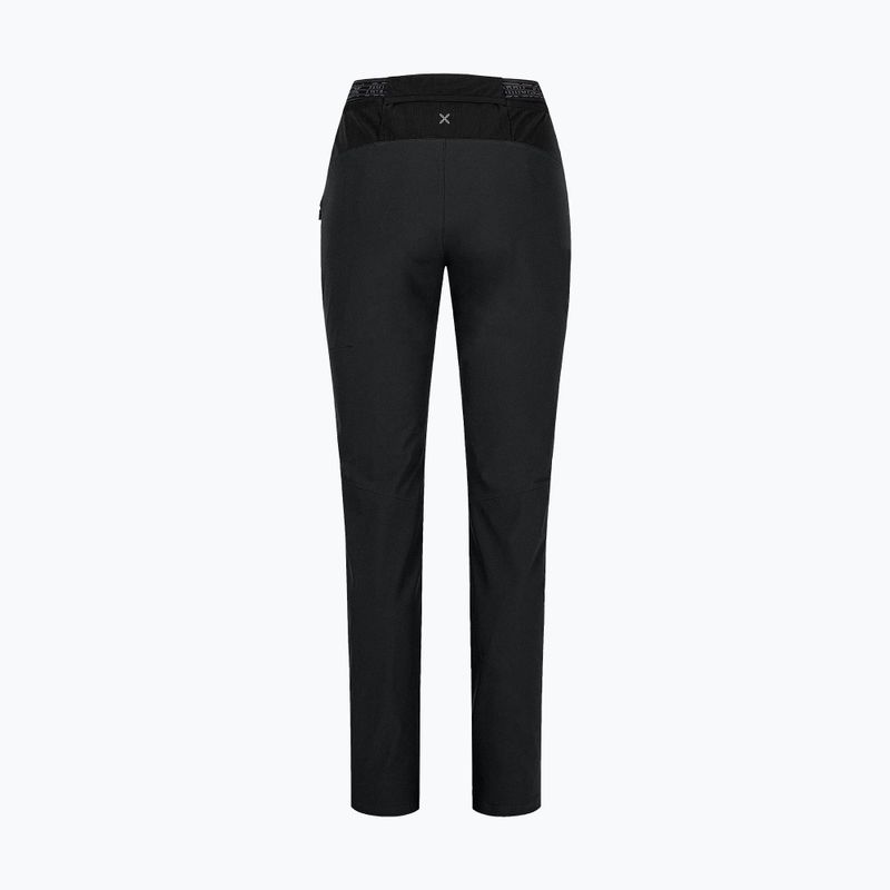 Damen-Trekkinghose Montura Rise anthrazit/türkis 2