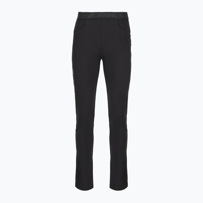 Damen-Trekkinghose Montura Rise anthrazit/türkis