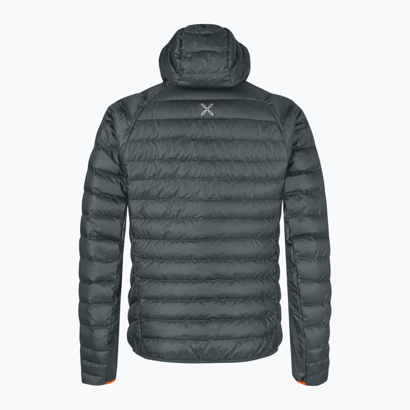 Herrenjacke Montura Pure Duvet lead/orange 2