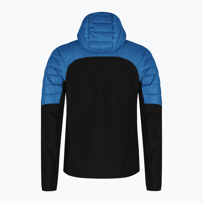 Herren-Skitourenjacke Montura Peak Hybrid Hooded Blue 2