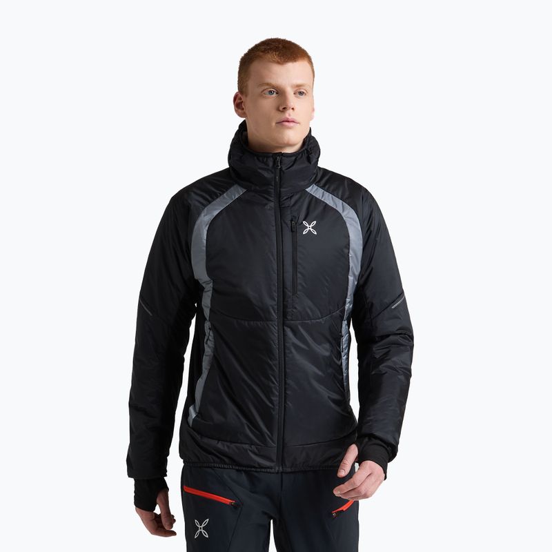 Herrenjacke Montura Vulcan 2.0 black/mid grey