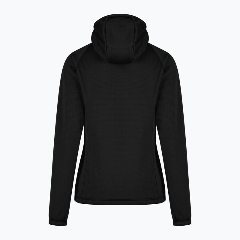 Damen-Hoodie Montura Fadis Grid Hooded Maglia black 2