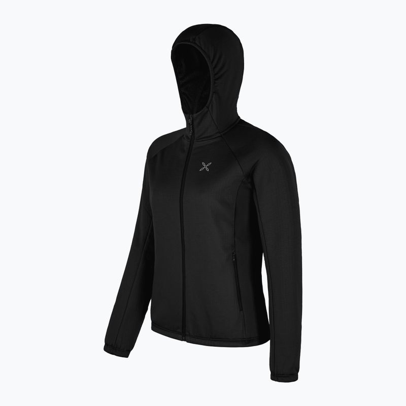 Damen-Hoodie Montura Fadis Grid Hooded Maglia black 3