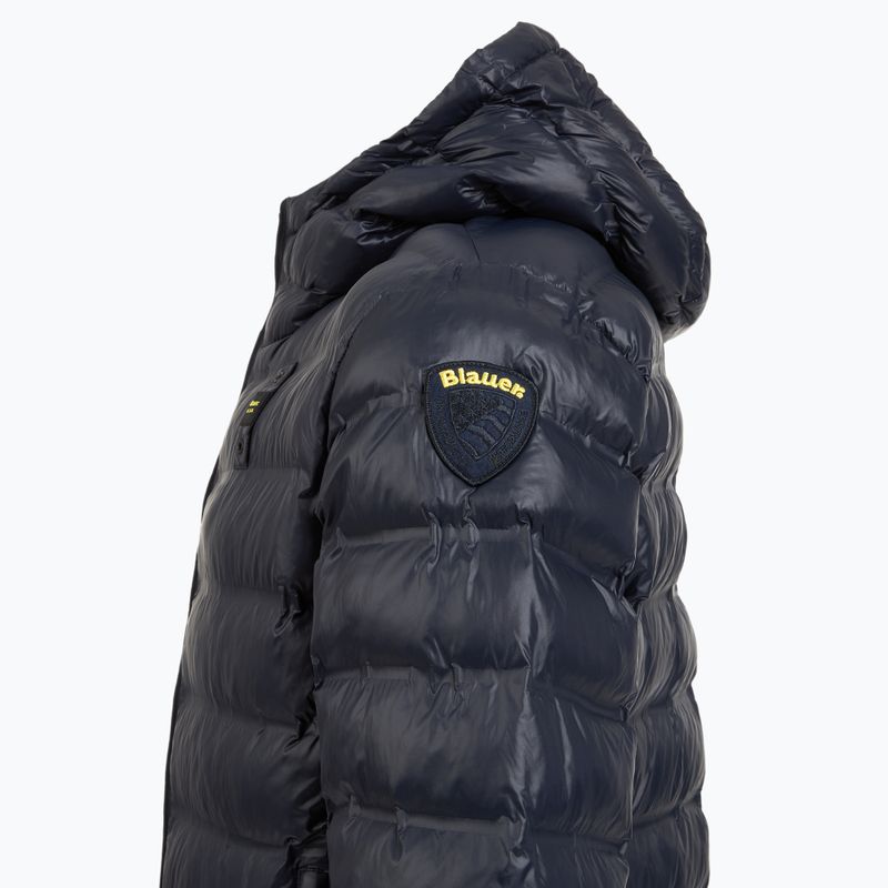 Jacke Herren Blauer USA Charles blue inside green 4